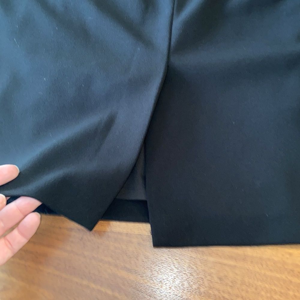 Sale‼️ Calvin Klein Black Pencil Skirt with Gold Buttons - Picture 4 of 7